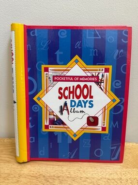 Pocket Full Of Memories School Days Album Grades K-12 ~ Unused